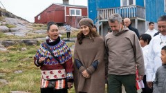 Как бяха посрещнати крал Фредерик и кралица Мери в Гренландия
