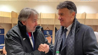 Президентът на БФС Борислав Михайлов коментира приятелсия мач срещу Украйна