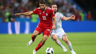 Иран - Испания, 0:1 (Развой на срещата по минути)