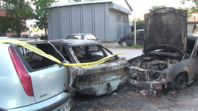 Три коли изгоряха в Пловдив