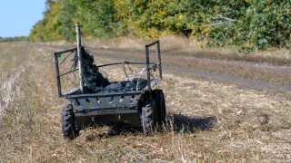 Украинските сили все по често прибягват до дистанционно управлявани роботизирани превозни