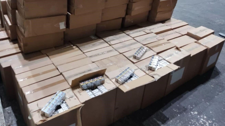 Осуетиха опит за контрабанда на цигари за 350 000 лв. на ГКПП "Лесово"