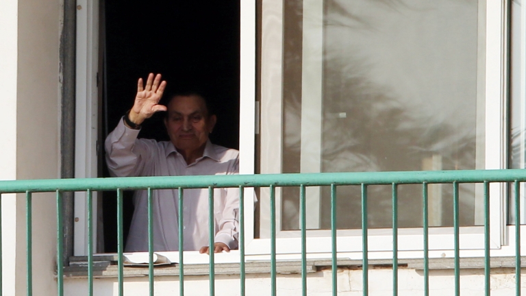 Освободиха сваления президент на Египет Хосни Мубарак
