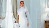 Дженифър Лопес, трите ѝ рокли Ralph Lauren и подробностите за сватбеното ѝ облекло