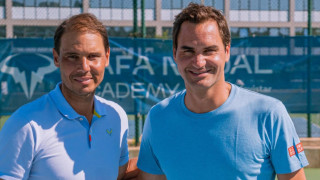 Незабравим ден с Рафаел Надал и Роджър Федерер в Академията