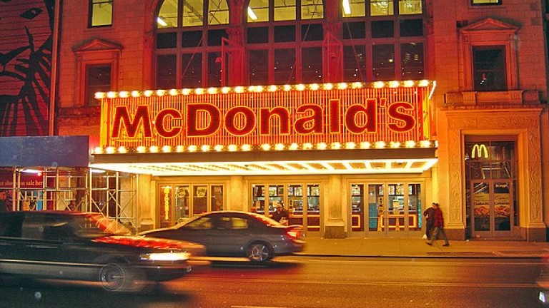 За първи път McDonald's отваря ресторант с нулеви въглеродни емисии