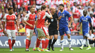 Арсенал - Челси 2:1 (Развой на срещата по минути)