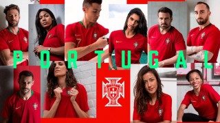 Националният отбор на Португалия представи екипите които ще носи по