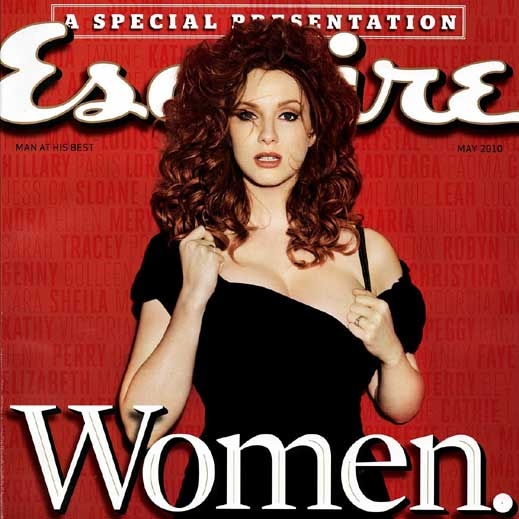 Пищната Кристина Хендрикс отново предизвикателна за "Esquire"