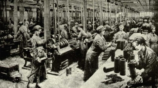 Преди 100 години в британските фабрики
