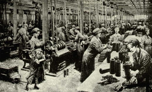 Преди 100 години в британските фабрики