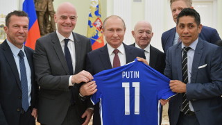 Владимир Путин се гордее с представянето на Сборная