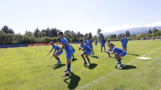 Защитникът Келиан ван дер Каап пропусна днешната тренировка на Левски