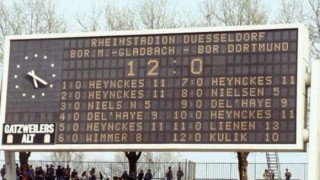 Преди 42 години Борусия (Мьонхенгладбах) вкара 12 на съименика си от Дортмунд