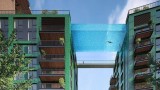 Въздушен басейн свързва сгради в Лондон