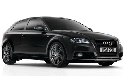 Audi пуска A3 Black Edition за британците