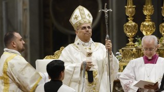 Папа Лъв призова хората да не се чувстват обезсърчени от