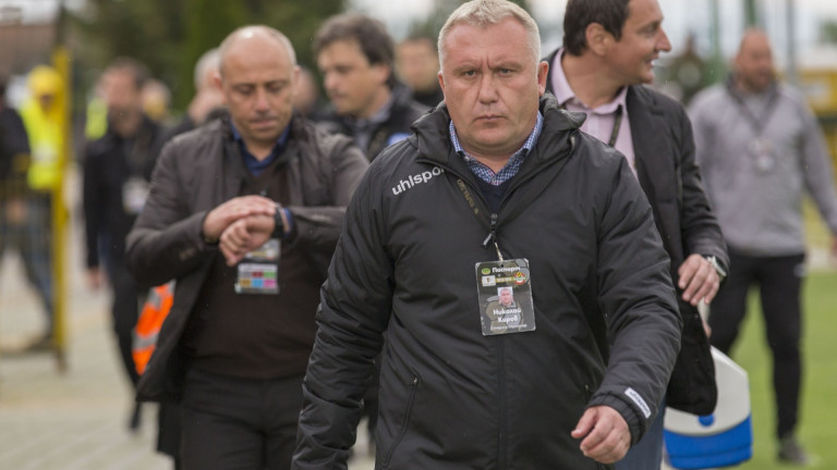 Николай Киров след загубата: Гледаме напред, предстои ни мач за Купата с ЦСКА