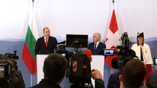 Радев: България и Швейцария да си сътрудничат за разкриване на банковата тайна при престъпления