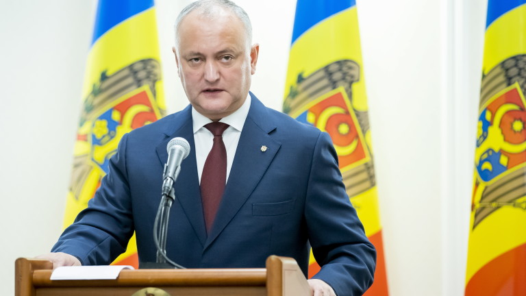 Бившият президент на Молдова Игор Додон е бил арестуван от