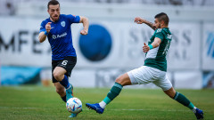 Пирин - Черно море 0:1 (Развой на срещата по минути)