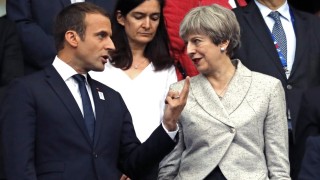 Президентът на Франция Еманюел Макрон подкрепи обвиненията на Великобритания че