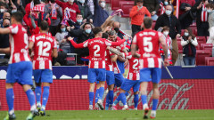 Атлетико (Мадрид) победи Райо Валекано с 2:0 в Ла Лига