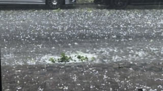 Вчера вечерта силни дъждове и градушка удариха страната В резултат