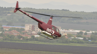 В Хасковско хеликоптер пръска срещу нодуларния дерматит