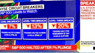 Търговията на Уолстрийт беше спряна тази сутрин минути след отварянето