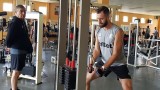 Националите по волейбол тренират във фитнеса в Пловдив