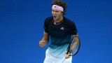 Александър Зверев против Милош Раонич на 1/8-финалите на Australian Open 