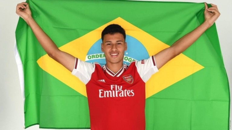 Арсенал представи първи нов - бразилец на 18 години 