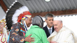 Папа Фрациск, метиси, инуити, посещението му в Канада, възмутителните действия на Римокатолическата църква и извинението за тях