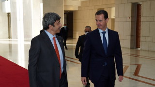Президентът на Сирия Башар ал Асад прие в Дамаск министъра