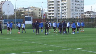 Левски продължава с подготовката си за мача с Царско село