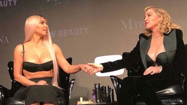 Мадона и Ким Крадашиян правят заедно бизнес