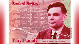 Ликът на математика, разбил немската "Енигма", ще бъде на новите £50