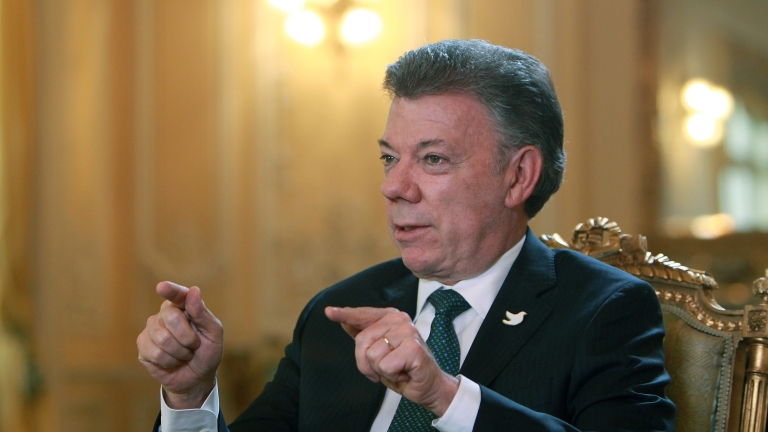 Президентът на Колумбия Хуан Мануел Сантос заяви, че нови атаки