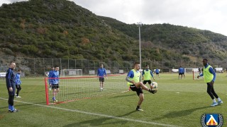 Футболистите на Левски направиха две тренировки днес на лагера си