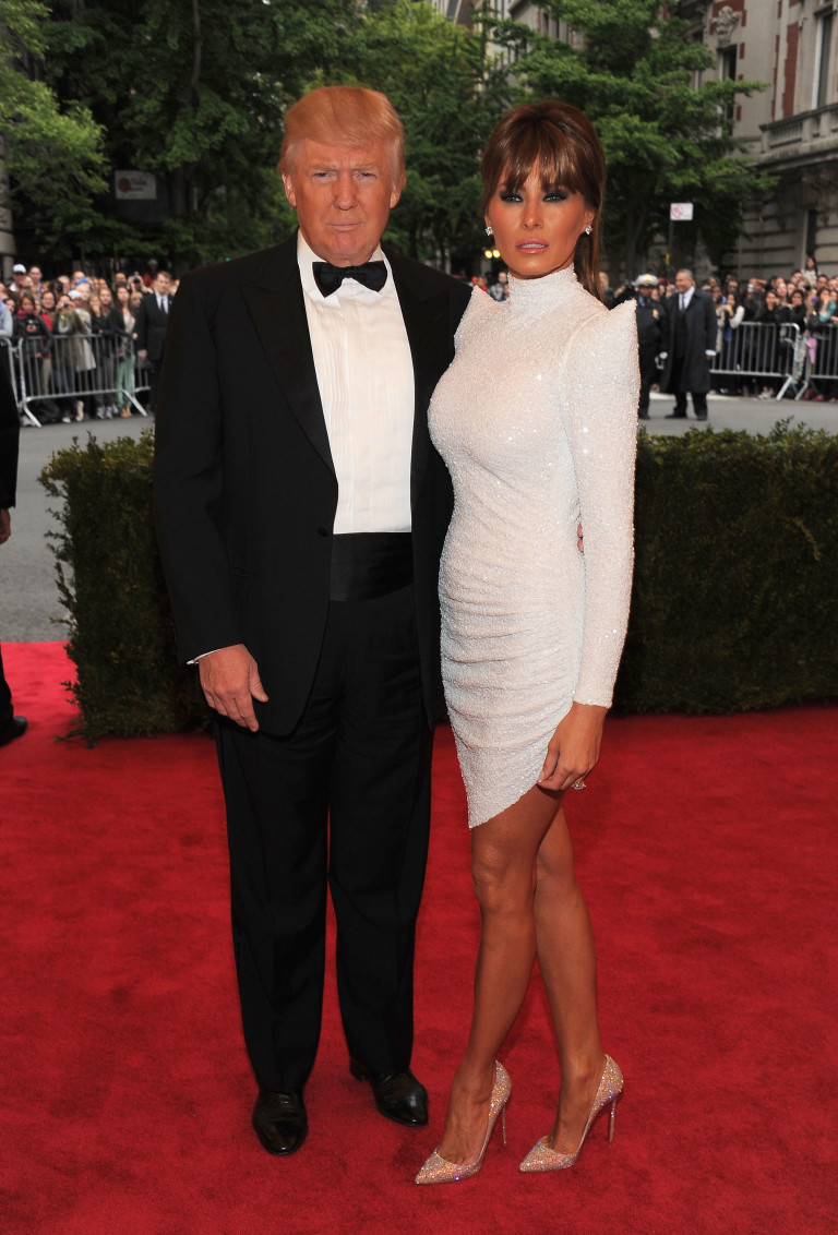 Доналд и Мелания Тръмп на MET Gala 2012