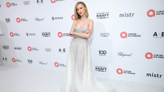 Мария Бакалова в целия си блясък на Оскари партито на Елтън Джон