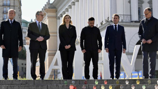 Европейски лидери обсъждат със Зеленски идеята за 30-дневно примирие
