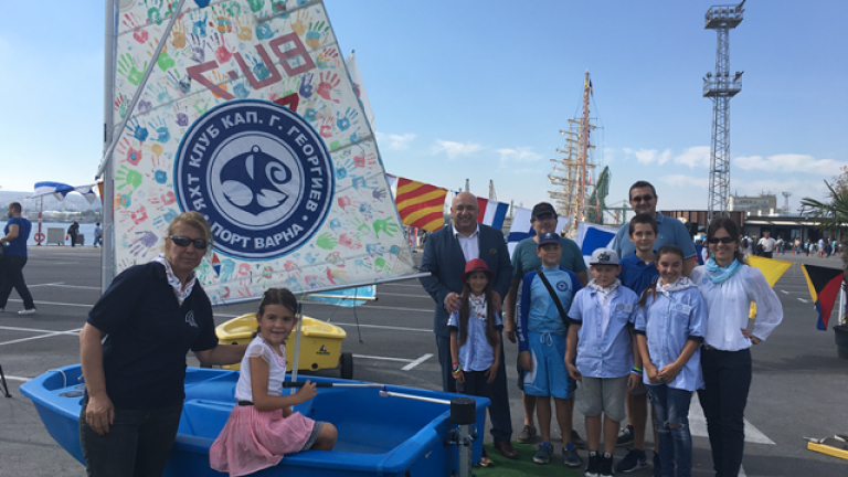 Красен Кралев присъства на откриването на SCF Black Sea Tall Ships Regatta