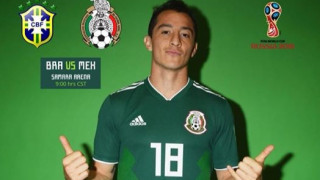 Мексиканският национал Андрес Гуардадо мотивира допълнително съотборниците си в представителния