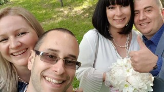 Нашият колега Иван Тепавичаров се ожени Той и прекрасната му