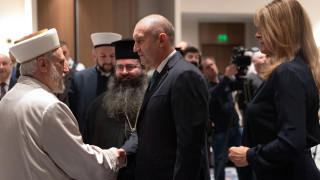 Президентът Румен Радев пожела на всички български мюсюлмани на техните