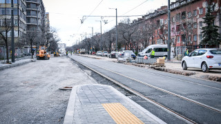 До два месеца завършва ремонтът на столичния бул. "Ал. Стамболийски"