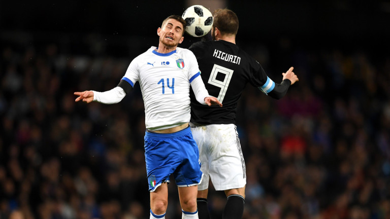  Италия - Аржентина 0:2 (Развой на срещата по минути)