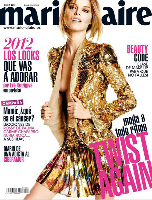 Ева Херцигова в топ форма за Marie Claire
